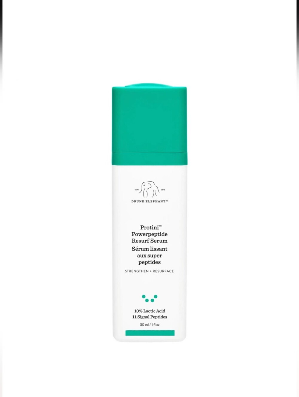 Drunk Elephant Protini™ Powerpeptide Resurf Serum — White & Green